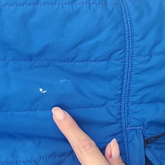 Levis blue puff vest large pertex 163 packable - Picture 11 of 11